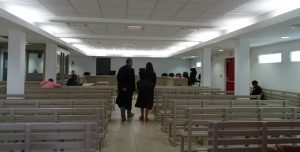 La salle d'audience du tribunal de grande instance de Mamoudzou