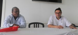 La conférence de presse organisée par la direction de Ballou ce mercredi matin