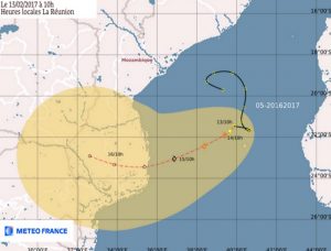 Dineo perturbe les flux à notre désavantage