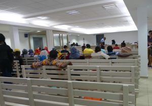 La salle d'audience du tribunal de Mamoudzou
