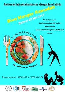 Affiche Action Bien manger Ramadan