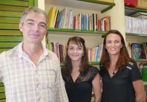 Bernard Baille, Marie-Jenny Douiri et Daphnée Fazalkarim, prêts à poursuivre l'après-primaire