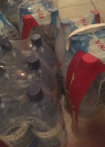 Bouteilles d'eau