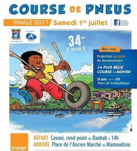 Course de pneus 2017 L'affiche