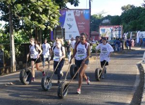Course pneus filles