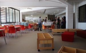 Le CDI du nouveau lycée n'est pas encore réceptionné