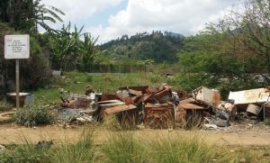 Dépôt de déchets DEEE à Chiconi (Photo