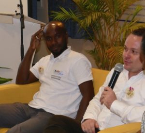 Moustoifa Imrane et Emmanuel Legras