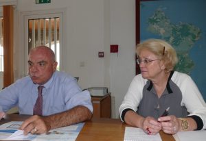 Marie-Anne Poussin-Delmas et Robert Satge passent en revue l'économie locale