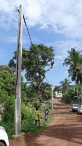 Nouvelles extension du réseau à Longoni