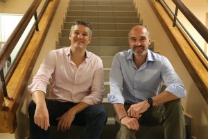 Patrick Mathieu et son successeur Pierre Schott