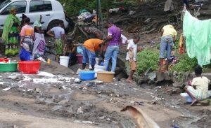 Lavage en rivière