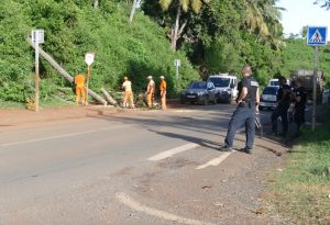 L’Équipement et la gendarmerie à l’œuvre devant la pointe de Koungou