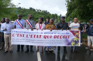 La mobilisation du 7 mars à Mayotte
