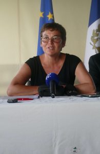 Annick Girardin faisait un point bref sur la difficile rentrée scolaire